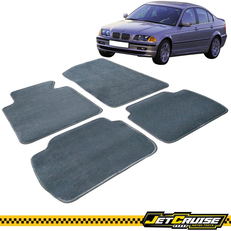  E46 3シリーズ ツーリング フロアマット 99-06 E46 M3 Nylon Car Floor Mats Front Rear Gray Grey Carpet 4Pcs