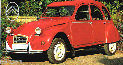CITROEN 2CV/2 CV SPEC SHEET/Brochure/Catalog:1952,1953, | eBay