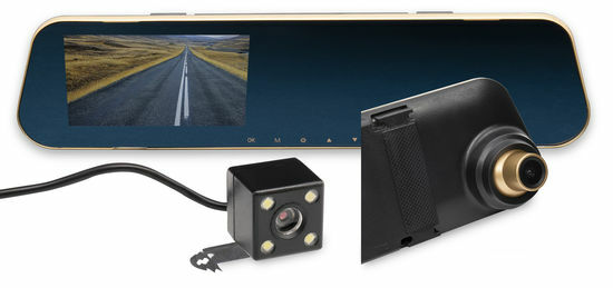 Двухобъективный автомобильный видеорегистратор HD 1080P с авторегистратором Комплект камеры заднего вида 569000₽