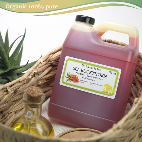 Premium Sea Buckthorn Oil Pure Organic Cold Pressed Best 2 oz up to 7 LB - Picture 19 of 23