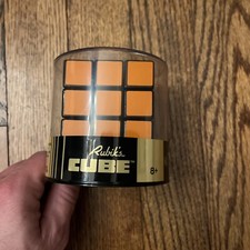 New Factory Sealed 50th Anniversary Retro Cube Rubik  s 50 Years Gold Color Top