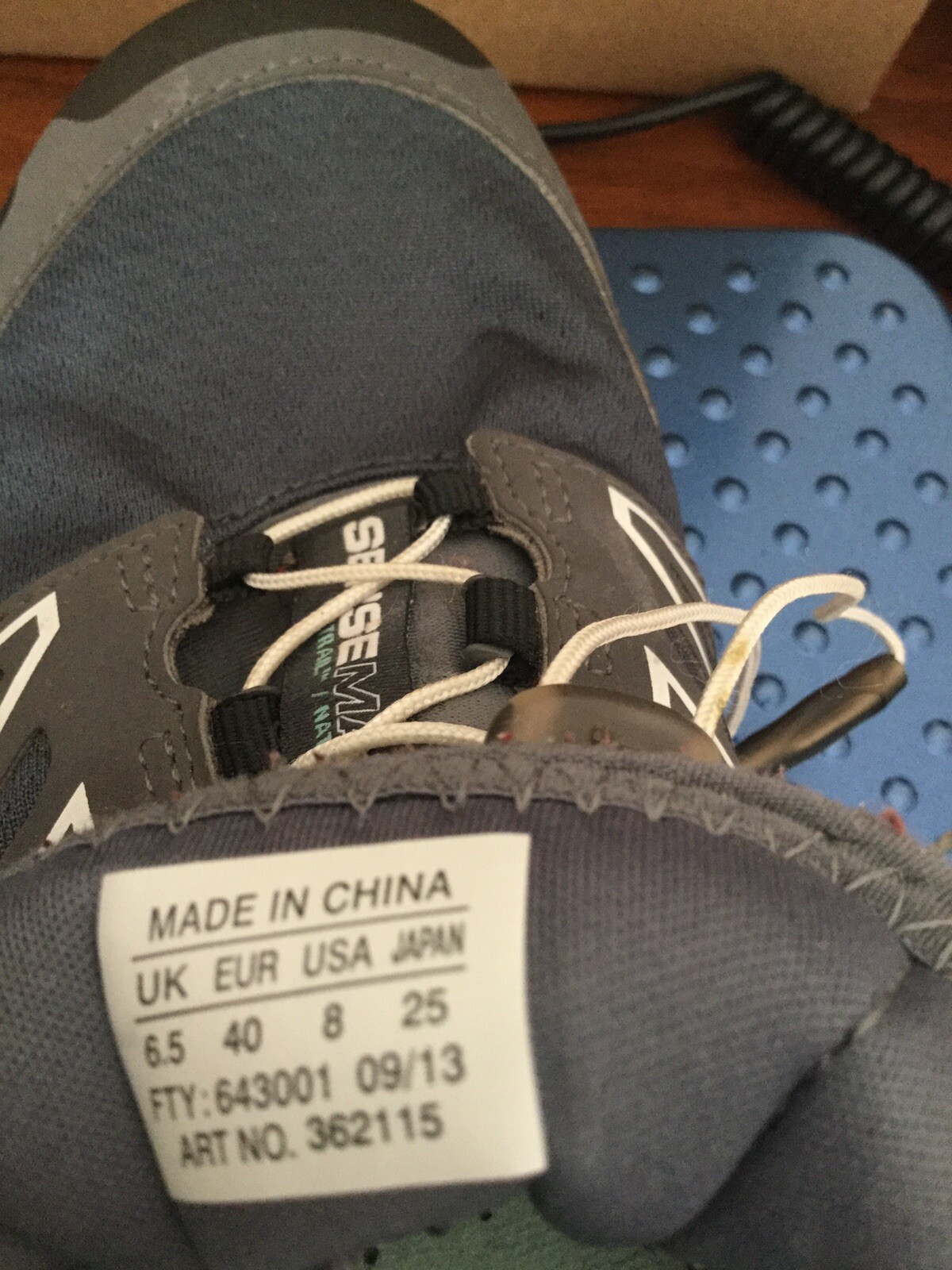 Scarpe donna Salomon Sense Mantra 2 362115 morbide trail running taglia 8