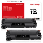 2pk 125 Toner Cartridge for Canon ImageClass LBP6000 LBP6030w MF3010 Printer