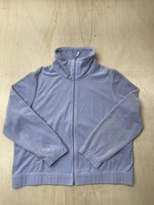 White Stag Sweater Women Size XL 16/18 Collared Full Zip Long Sleeve Cardigan