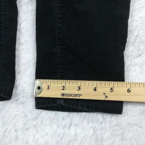 Ann Taylor Loft Womens Pants Modern Skinny Corduroy Black Mid Rise Petite 6P - Picture 10 of 13