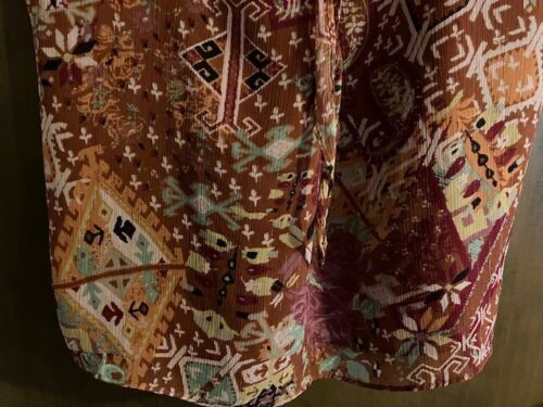 Lane Bryant elegante Damen-Tanktop-Bluse – geometrisches Muster – Größe 20 – Metallicfaden - Bild 4 von 8