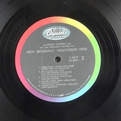 Laurindo Almeida - New Broadway-Hollywood Hits (Capitol Records – ST-2419) - Imagen 4 de 4