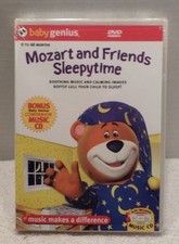 Baby Genius- Mozart & Friends Sleepytime DVD with Bonus CD  0 to 48 months NEW 