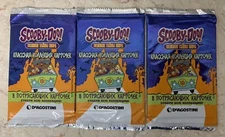 Lot of x3 Pcs/  Scooby-Doo Booster packs DeAgostini 2012/   Printed In Italy
