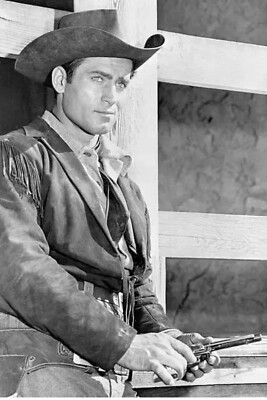 Cheyenne 1956 mit Clint Walker 4x6 TV FOTO