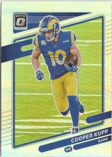 2020 Panini Donruss Optic Cooper Kupp Silver Holo Prizm SP Los Angeles Rams