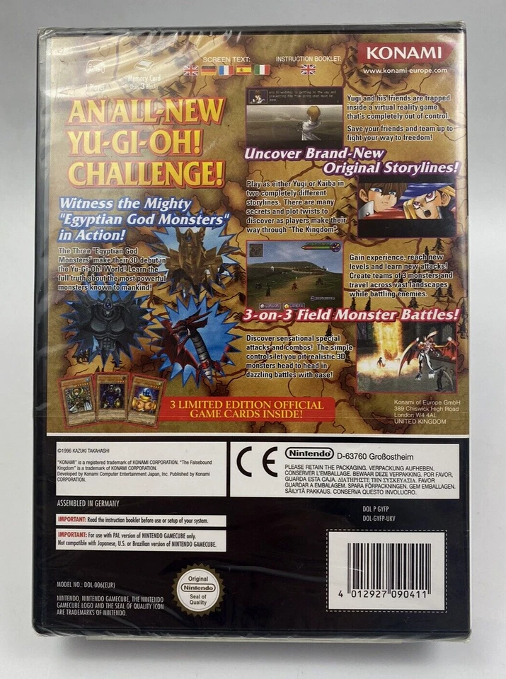 Gamecube Yu-Gi-Oh! The Falsebound Kingdom, UK Pal, Brand New Factory Sealed - Image 2 of 4