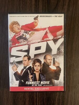 SPY DVD RENTAL EXCLUSIVE - DVD - VERY GOOD