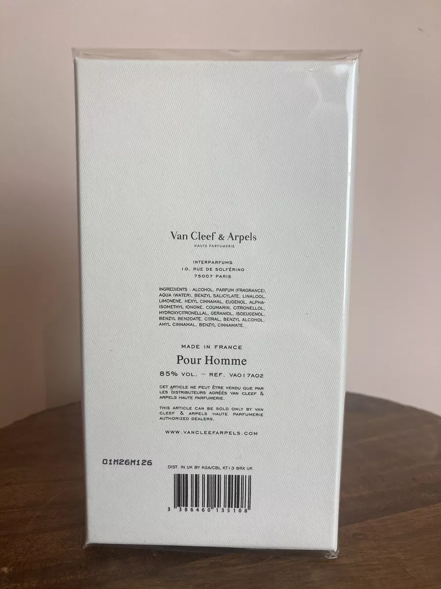 Van Cleef Arpels Pour Homme Les Classiques EDT 2.5fl oz 75ml