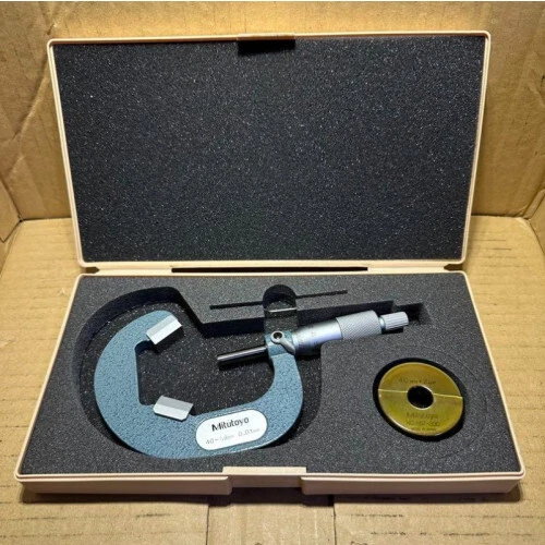 Mitutoyo V Groove Micrometer VM3-55 / 114-104 with Box [EX] Limited From JAPAN