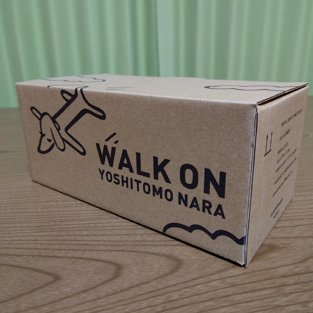 NEW] Yoshitomo Nara Walk On Flip Table Clock Blue TWEMCO LammFromm