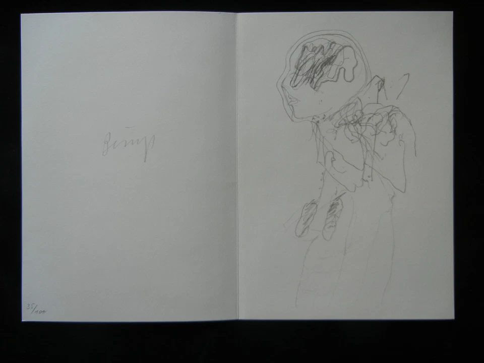 Joseph Beuys Codices Madrid Lithographie signiert + nummeriert 35/100