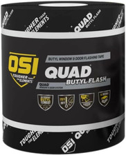 2579106 Butyl Window Flashing Tape, Black