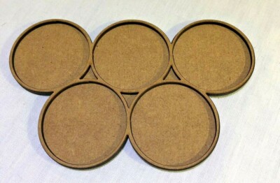 Apocalypse 3/4/5 Mann MDF oder Acryl Bewegung Tablett. Für 40mm Sockel.
