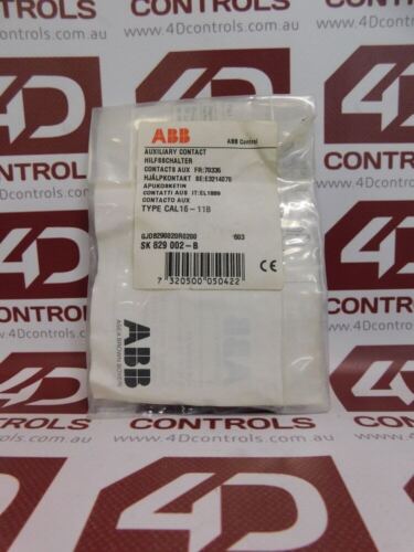 CAL16-11B | ABB | Auxilary Contact 2 Pole 1NO/1NC Side Mount, Surplus Sealed Pac - Afbeelding 1 van 2
