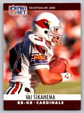 1990 Pro Set - Vai Sikahema #262