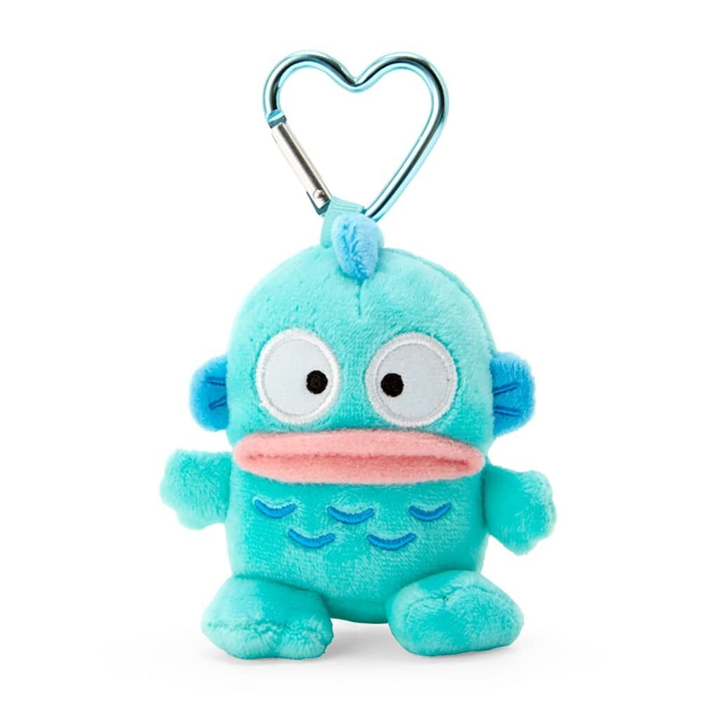 Sanrio Hangyodon マスコット ぬいぐるみ Sanrio Hangyodon Heart Keychain Mascot Holder Plush Doll Stuffed