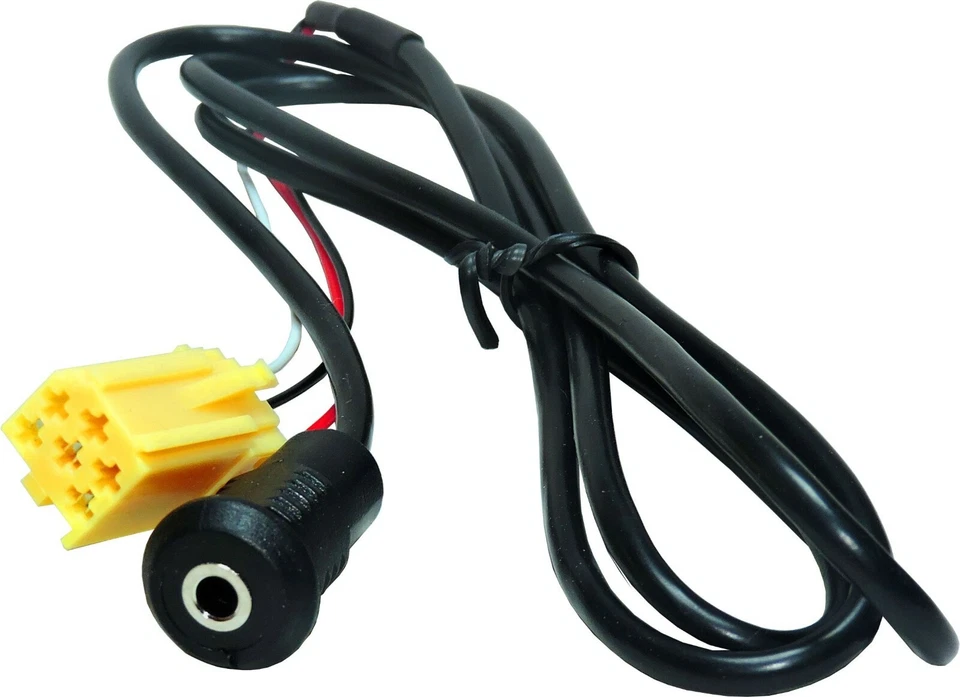 Câble Entrée AUX Femelle Vers Panneau Fiat Punto Evo Jusqu’À 2012 Blaupunkt - Photo 2/3