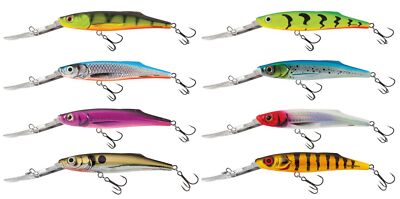 Salmo Freediver 9cm - Wobbler zum Spinnfischen, Barschköder, Zanderköder