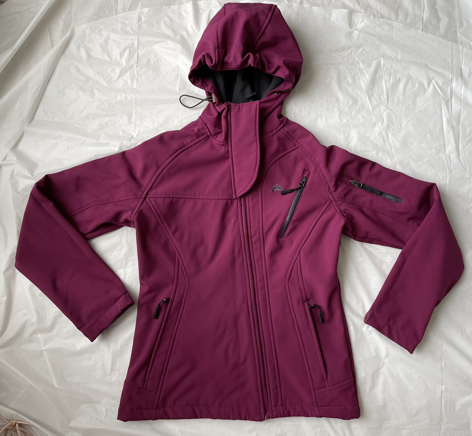 Snozu Performance Womens Small Full Zip Fleece Hoodie Jacket Ladies eBay