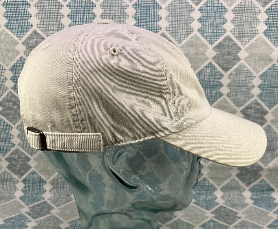 MASTERS Golf Hat Cap Snap Strap American Needle Adjustable Tan Beige eBay
