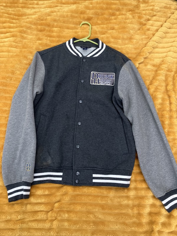 Drunk History Crew Jacket XS TV Show NEW condition Comedy Central
