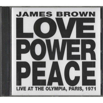 James Brown CD Love Power Peace (Live At The Olympia, Paris, 1971) / Polydor   5
