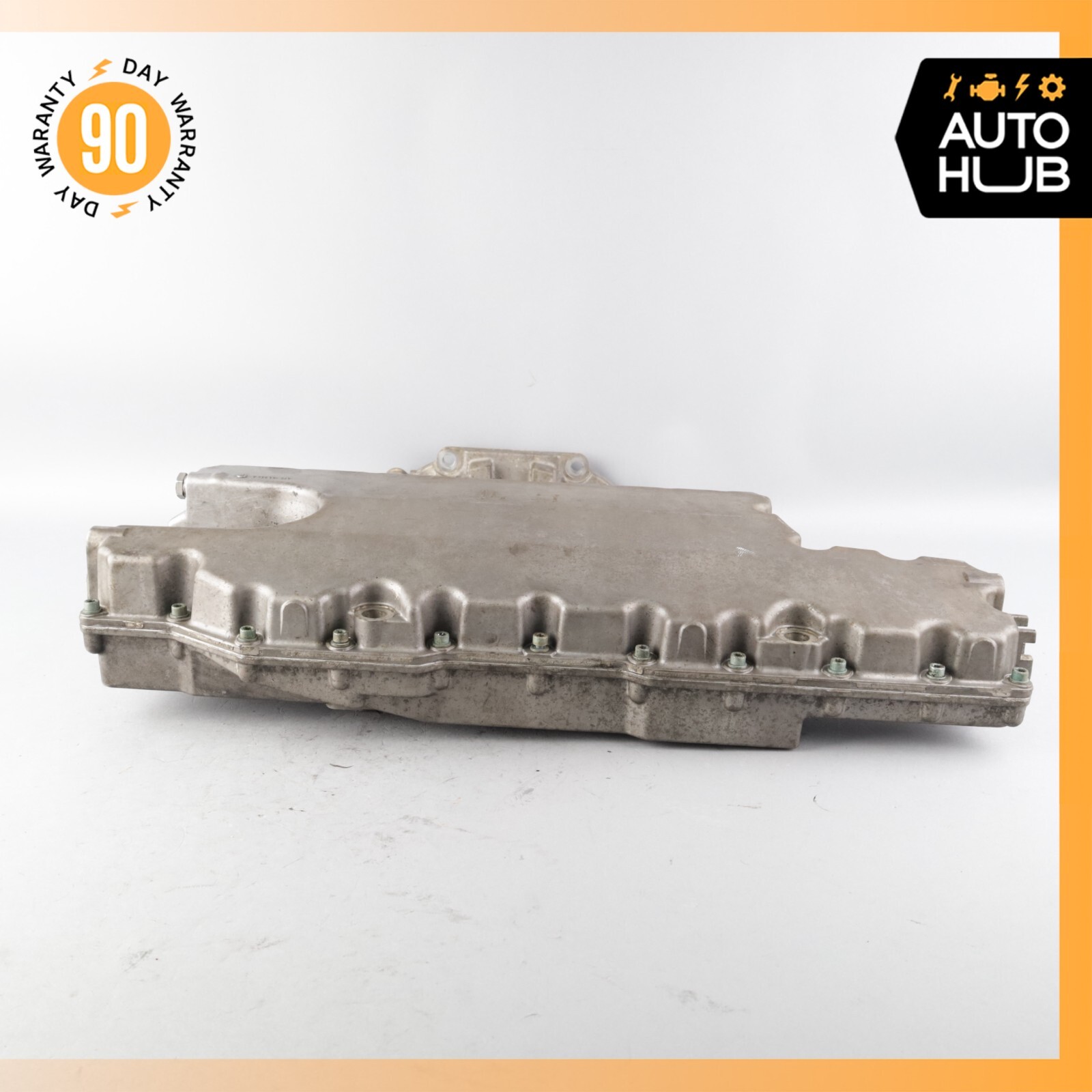 03-18 Bentley Continental Flying Spur  6.0L Engine Lower & Upper Oil Pan OEM 78k