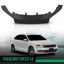 Front Black Air Dam Deflector Lower Valance Fit For 2015-2018 Volkswagen Jetta