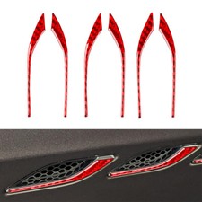 For Maserati Ghibli 2014-2022 Carbon Fiber Side Fender Air Vent Outlet Cover