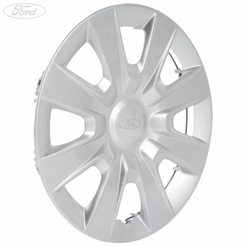 Genuine Ford Fiesta KA 14" Wheel Trim Hub Cap Silver Single 8 Spoke