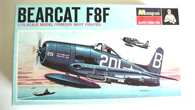 KIT MONOGRAM 1/72 ème BEARCAT F8F 1967 COMPLET | eBay