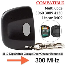 Garage Door Opener Digi-Code 5010 Gate Remote Control Transmitter 300MHz 10 DIP