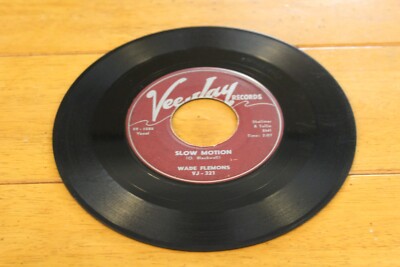 WADE FLEMONS - WALKING BY THE RIVER / SLOW MOTION 45RPM 7'' SINGLE G+