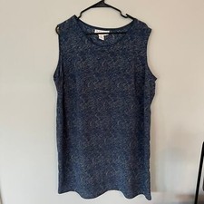 Maggie McNaughton Sleeveless Shift Dress Plus Size 2X