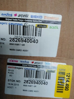 Trockner Elektronik Beko Blomberg Grundig 2826940040 Steuerung Platine