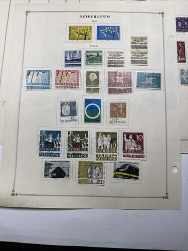 Scott Album Pages Of Netherlands 1 Stamps x10 Pgs x360 1940-1971 #393 - 第 11/17 張圖片