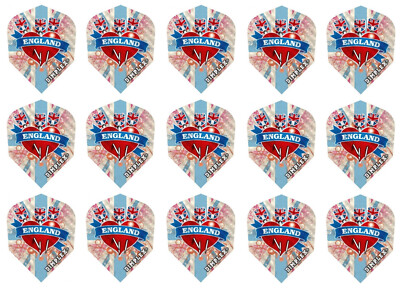 5 Sets Harrows Dimplex Standard Dart Flights - Ships Tracking - Heart England