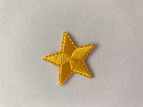 Star Iron on Applique patch 1 inch 1" x 10 **DIFFERENT COLOURS*** - Picture 5 of 23