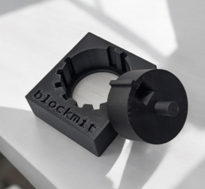 2 Pack - Blockmit Jig DIY Washer Jig | Crypto Security Tool for BIP39 Backups