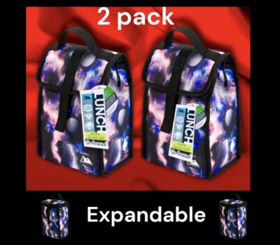 Pack Arctic Zone Lunch Box: Insulated, with Microban Lining, Galaxy  /space