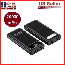 Power Bank 20000mAh Charging Portable External Battery Backup for Cell Phone
