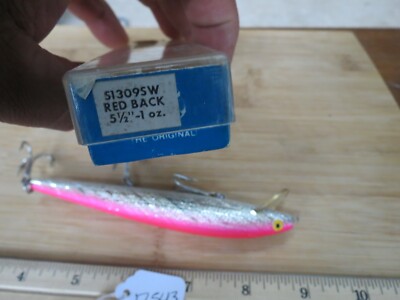 Leurres De Pêche Rebel Dos Rouge - Lot (plusieurs Disponibles, Voir Photo)
