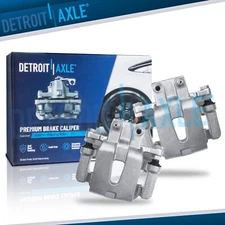 Rear Left and Right Brake Calipers w/ Bracket for Challenger Charger 300 Magnum