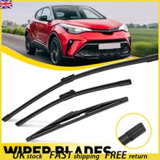For Toyota C-HR 2016-2024 Windscreen Wiper Blade Set Front 24"16" Rear 14" New